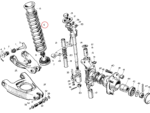 Nash Metropolitan Suspension Coil Spring