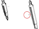 Nash Metropolitan Suspension Shock Absober Rear