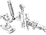 Nash Metropolitan Suspension Steering lever