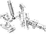 Nash Metropolitan Suspension Trunnion