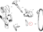Nash Metropolitan Water pump bracket generator