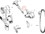 Nash Metropolitan Water Pump Drive Spindle