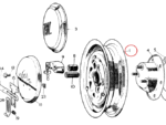 Nash Metropolitan Wheel