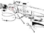 Nash Metropolitan Speedometer Nut
