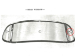 Nash Metropolitan Rear 3 Piece Glass Right Side