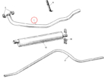 Nash Metropolitan Exhaust Pipe