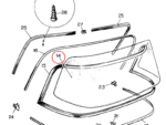 Nash Metropolitan Rear Glass 1 Piece