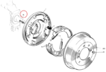 Taxi Brakes Bleed Screw