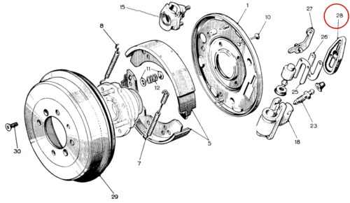 Taxi Brakes Dust Cover