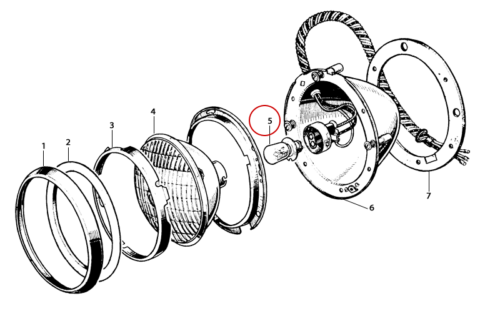 Taxi Electrical Bulb Sealed Beam