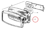 Taxi Electrical Lens Clear