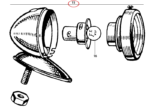 Taxi Electrical Side lamp