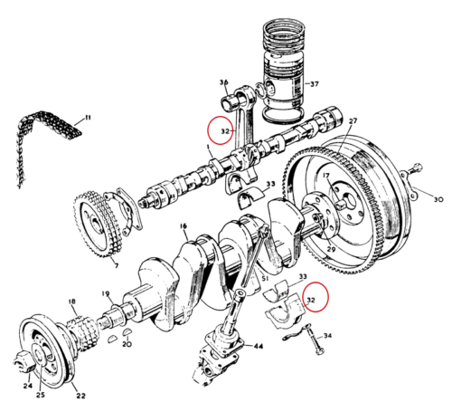 TaxiEngineConnectingRod1B2921 Taxi Engine Connecting Rod