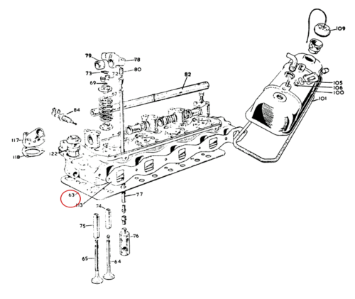 TaxiEngineHeadGasket11B321 Taxi Engine Head Gasket