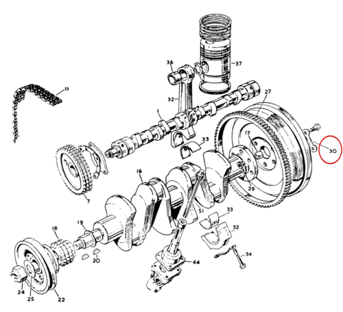 Taxi Engine Lockplate