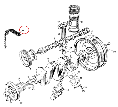 Taxi Engine Tension Ring Rubber
