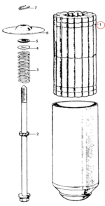 Taxi Fuel and Filters Oil Filter Element