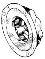 Taxi Geabox and Clutch Cover Assembly