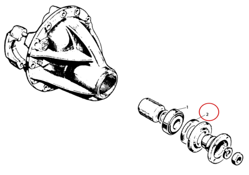 Tax Rear Axle and Springs Seal