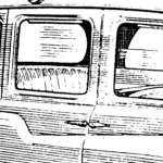 TaxiRubberandTrimWeatherstrip(Rubber)DoorGlassTopAKG1875