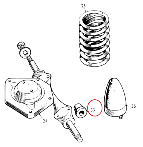 Taxi Steering and Suspension Bushing Lower