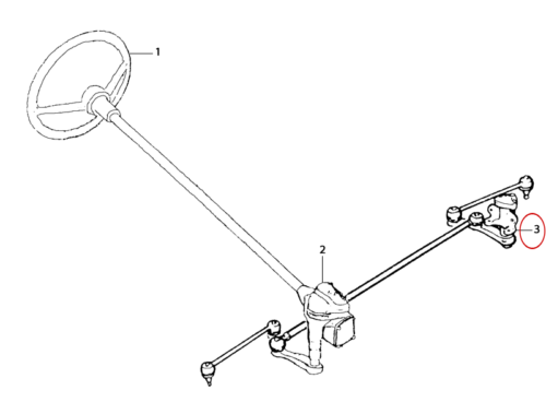 Taxi Steering and Suspension Idler Assembly