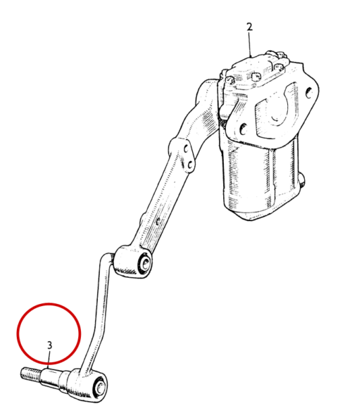 Taxi Steering and Suspension Link Front Right
