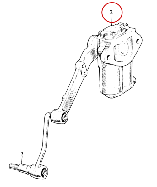 Taxi Steering and Suspension Shock Absorber Frt Left