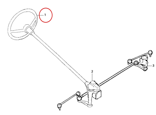 TaxiSteeringandSuspensionSteeringWheelRecast1H6021 Taxi Steering and Suspension Steeering Wheel Recast
