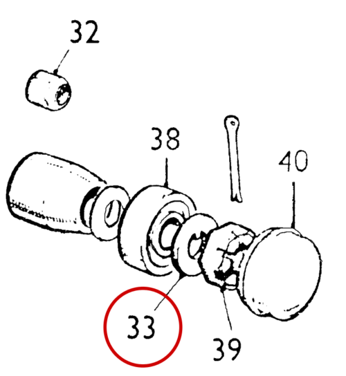 Taxi Steering and Suspension Washer