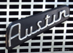 Taxi script or nameplate, "Austin" grille and boot-chrome