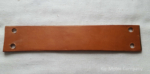 Taxi check strap, leather