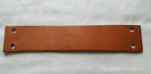 Taxi check strap, leather