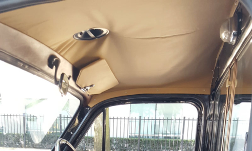Taxi headlining - front compartment