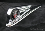 Taxi motif, bonnet-chrome
