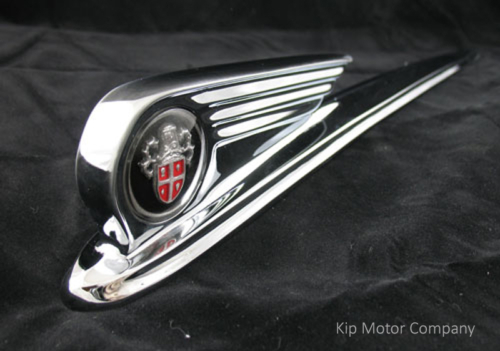 Taxi motif, bonnet-chrome