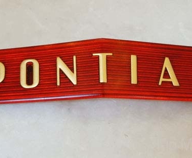 Pontiac Chieftain Nameplate