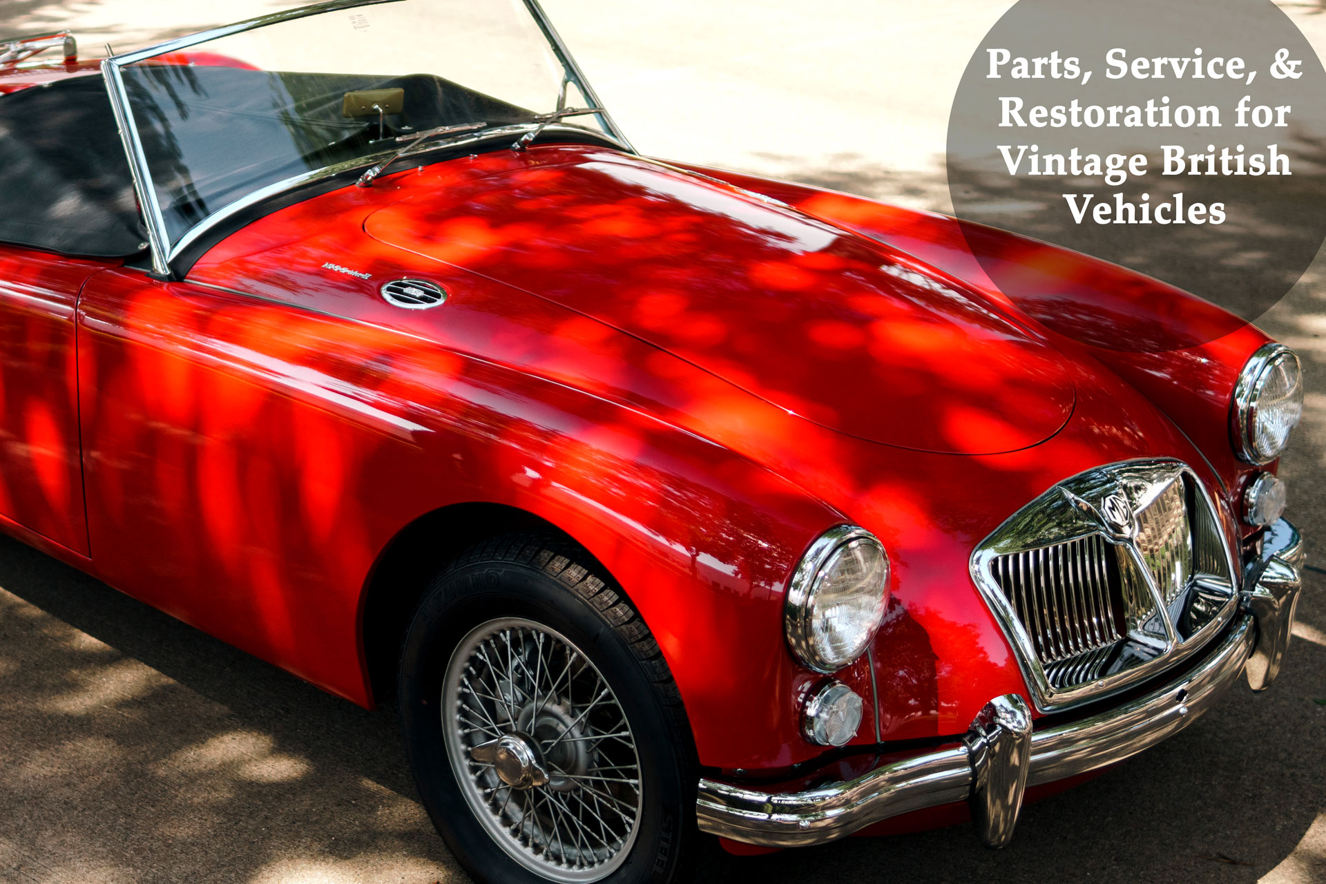 Parts, Service, & Restoration for Vintage British Vehicles